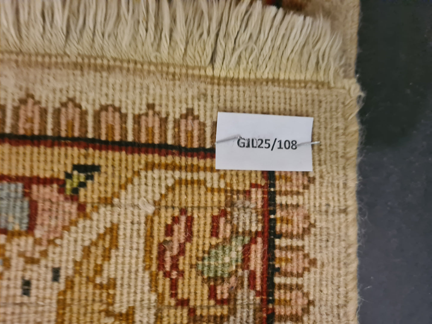 Perserteppich Orientteppich Handgeknüpfter Teppich Täbris 180x80cm