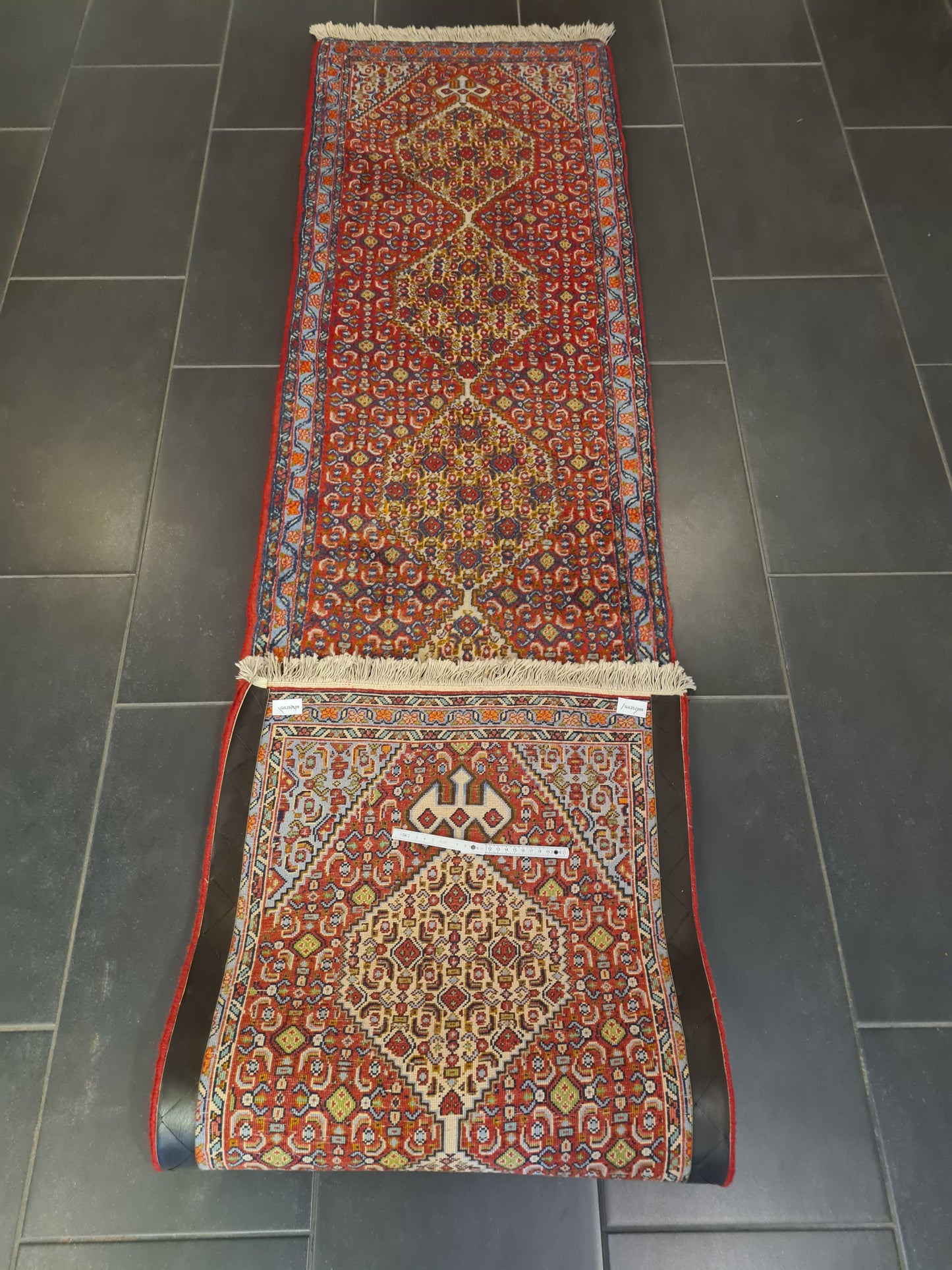 Perserteppich Orientteppich Handgeknüpfter Teppich Bidjar 270x60cm