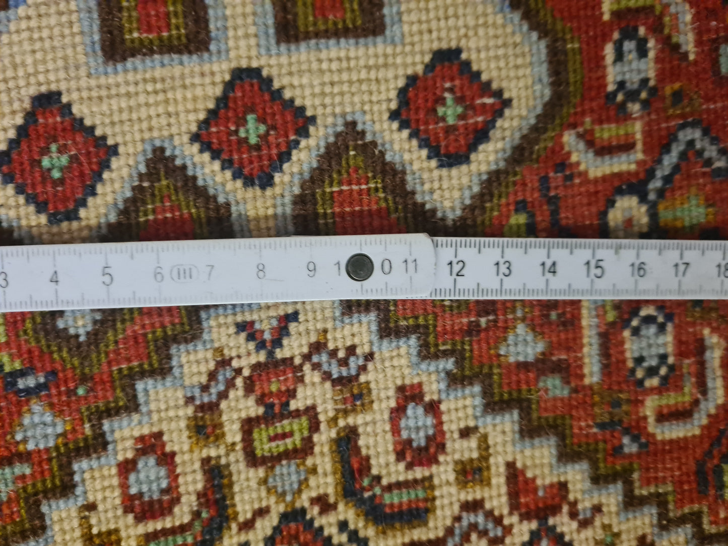 Perserteppich Orientteppich Handgeknüpfter Teppich Bidjar 270x60cm