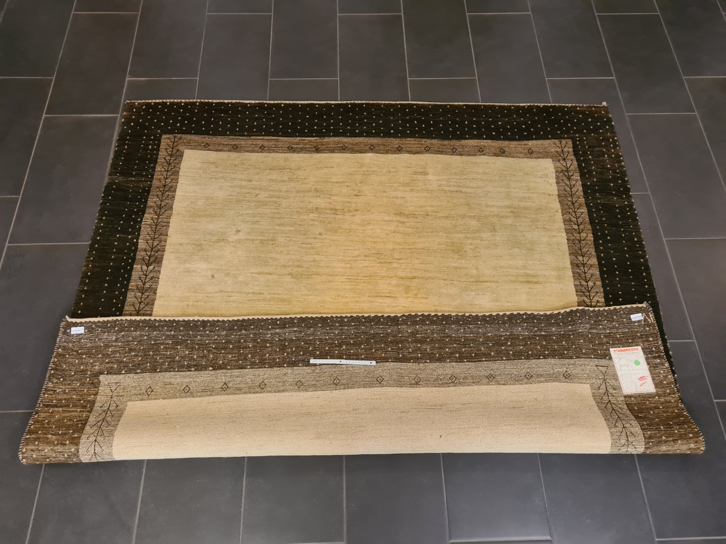 Perserteppich Orientteppich Handgeknüpfter Teppich Gabbeh 200x200cm