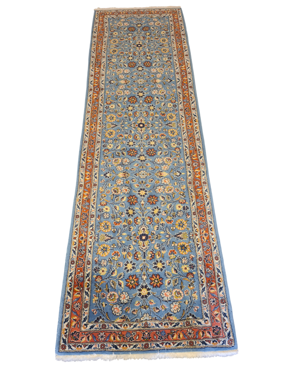 Perserteppich Orientteppich Handgeknüpfter Teppich Sarough 315x95cm