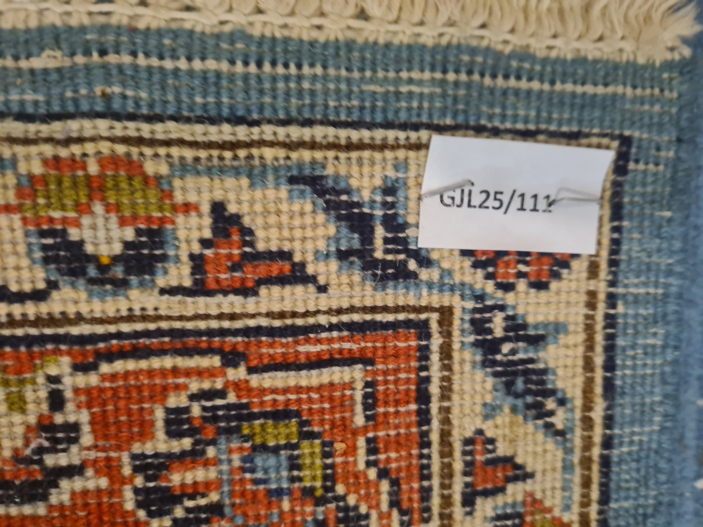 Perserteppich Orientteppich Handgeknüpfter Teppich Sarough 315x95cm