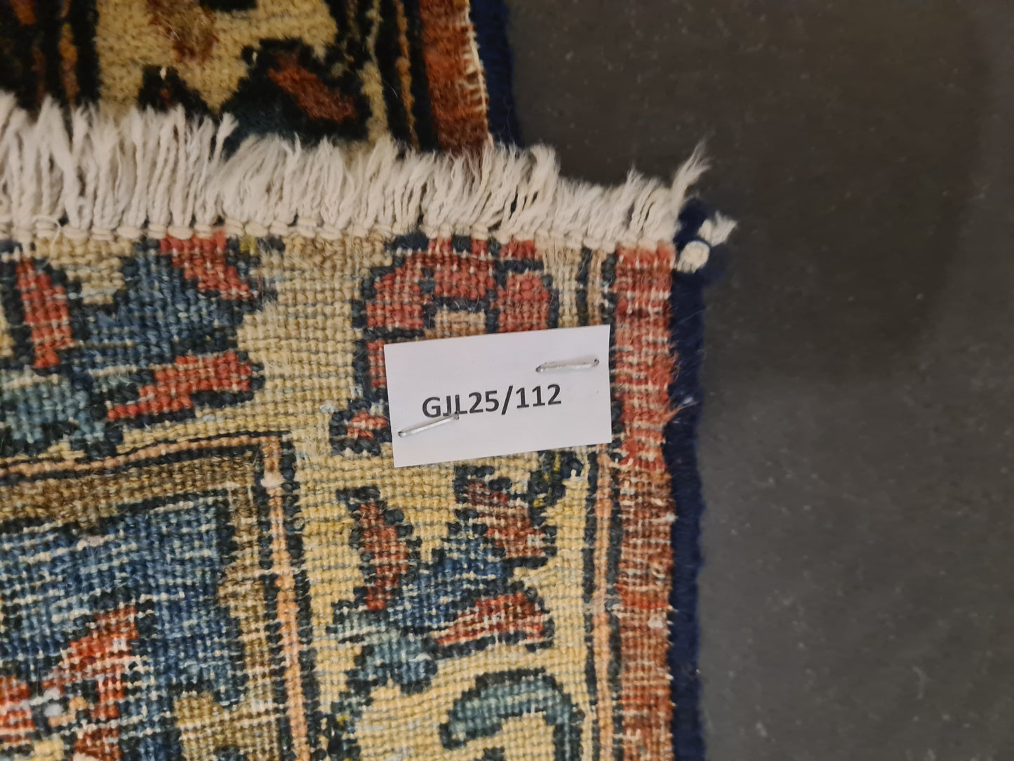 Perserteppich Orientteppich Handgeknüpfter Teppich Isfahan 205x135cm