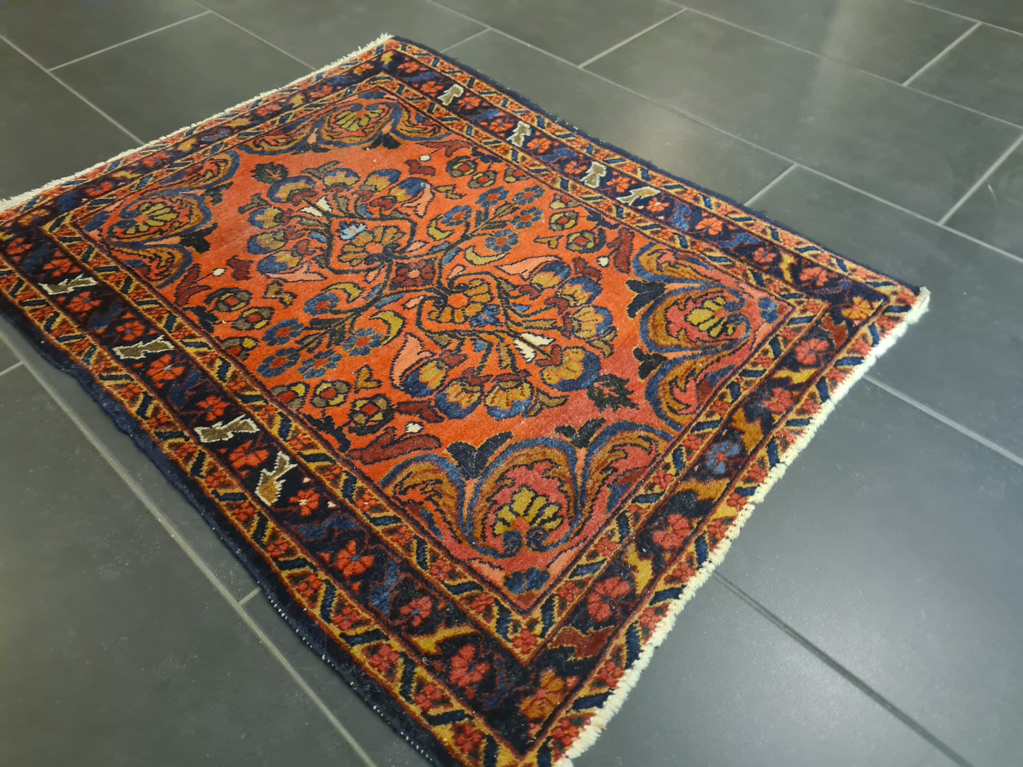 Perserteppich Orientteppich Handgeknüpfter Teppich Lillian 95x75cm