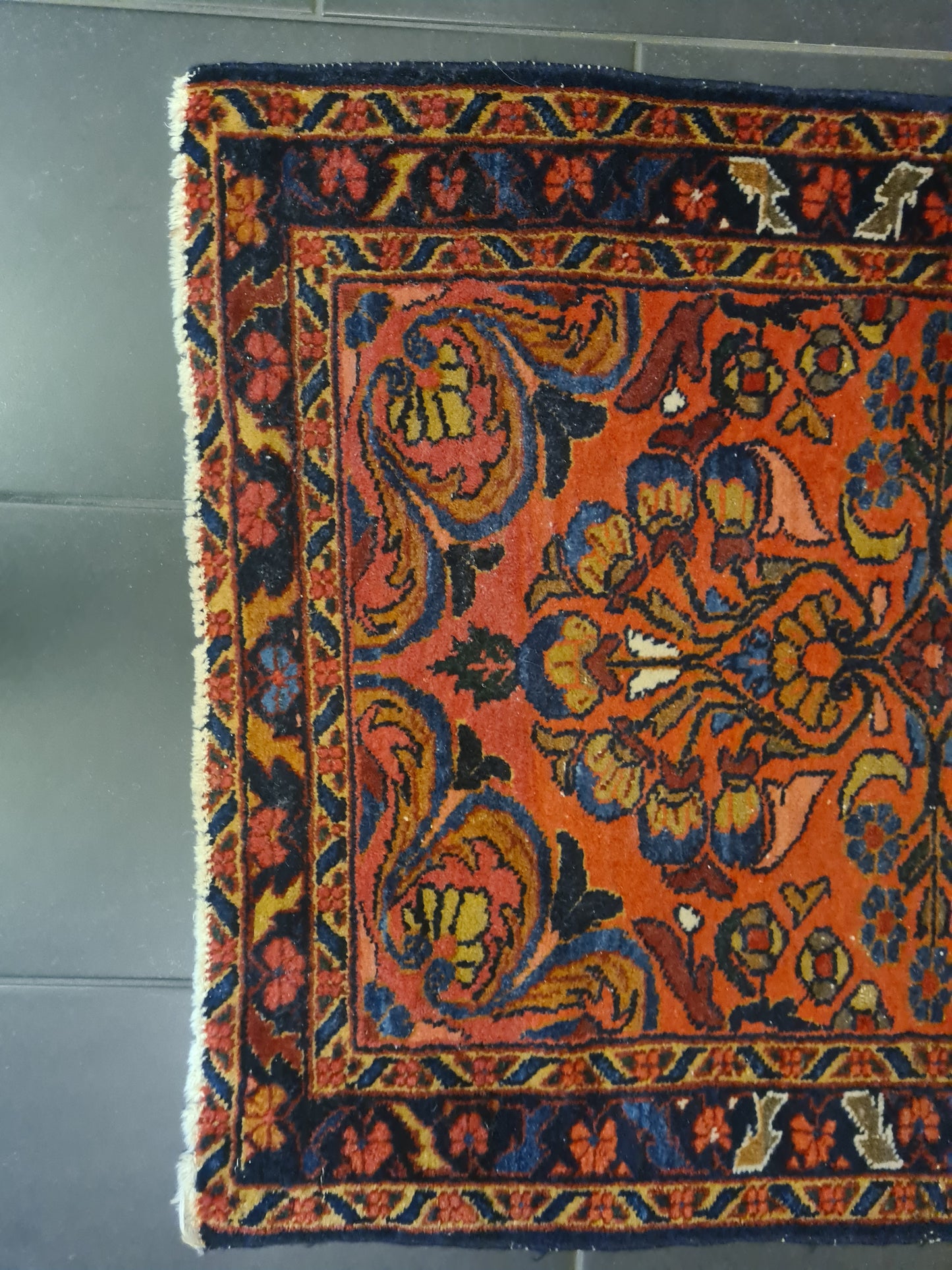 Perserteppich Orientteppich Handgeknüpfter Teppich Lillian 95x75cm