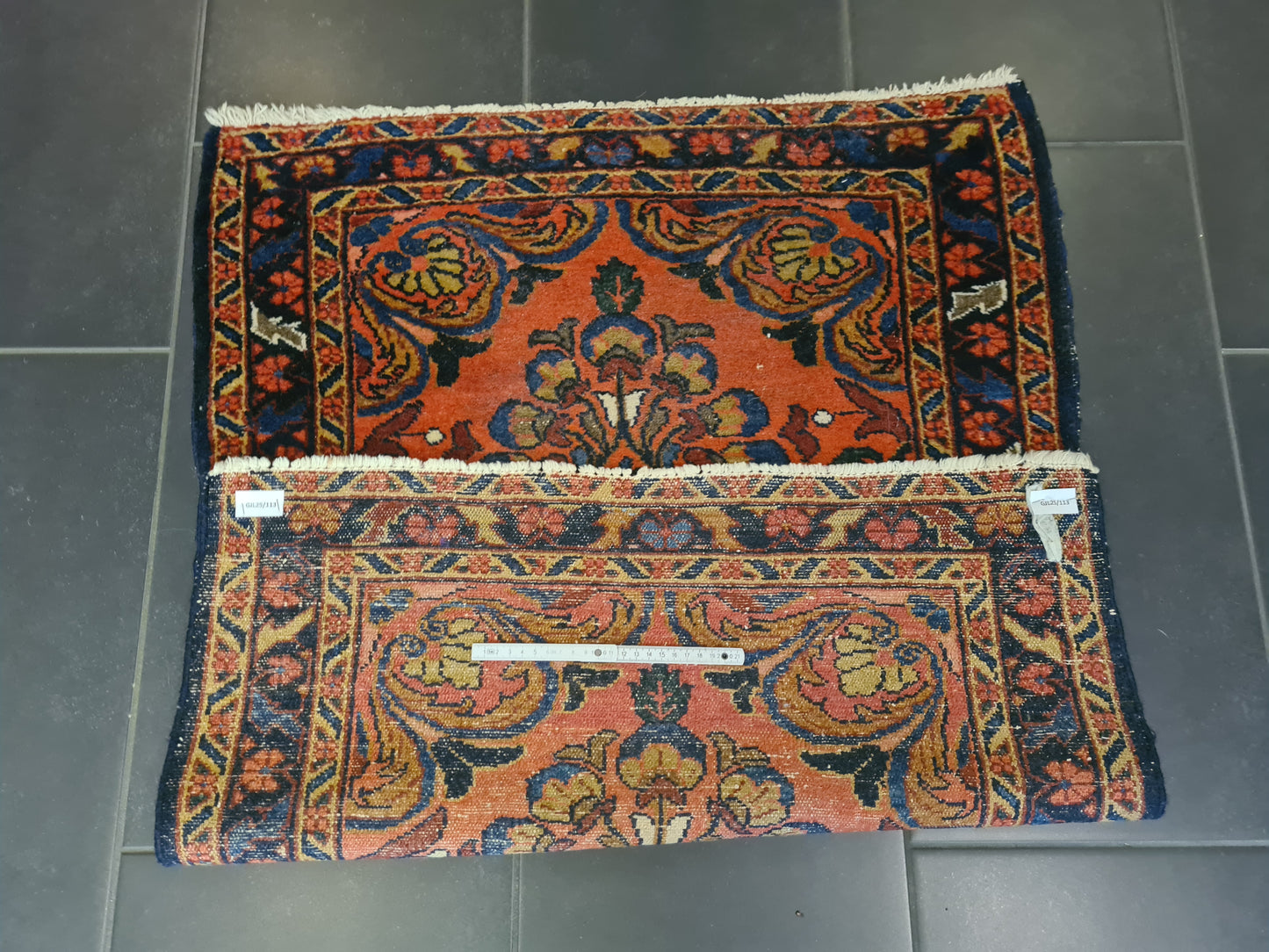 Perserteppich Orientteppich Handgeknüpfter Teppich Lillian 95x75cm