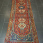 Perserteppich Orientteppich Handgeknüpfter Teppich Heris 305x105cm