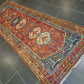 Perserteppich Orientteppich Handgeknüpfter Teppich Heris 305x105cm
