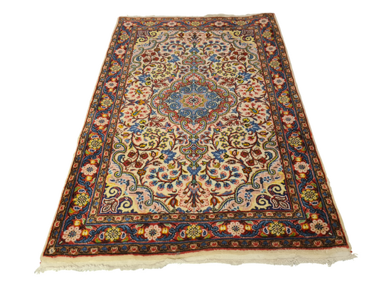 Perserteppich Orientteppich Handgeknüpfter Teppich Sarough 100x65cm