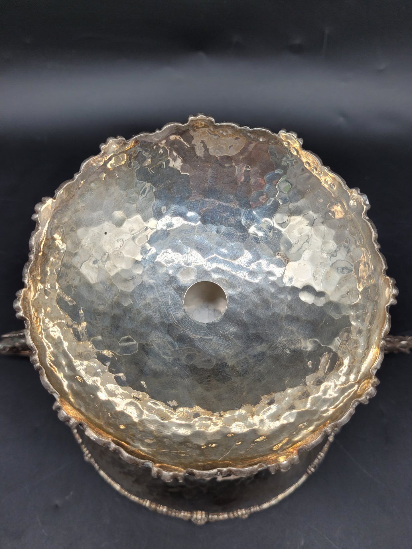 Schale Sterling Silber 925er Viktorianischer Stil Obstschale 742g