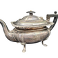 Teekanne Kanne EPNS Neusilber Britische Meistermarke JD & S Sheffield