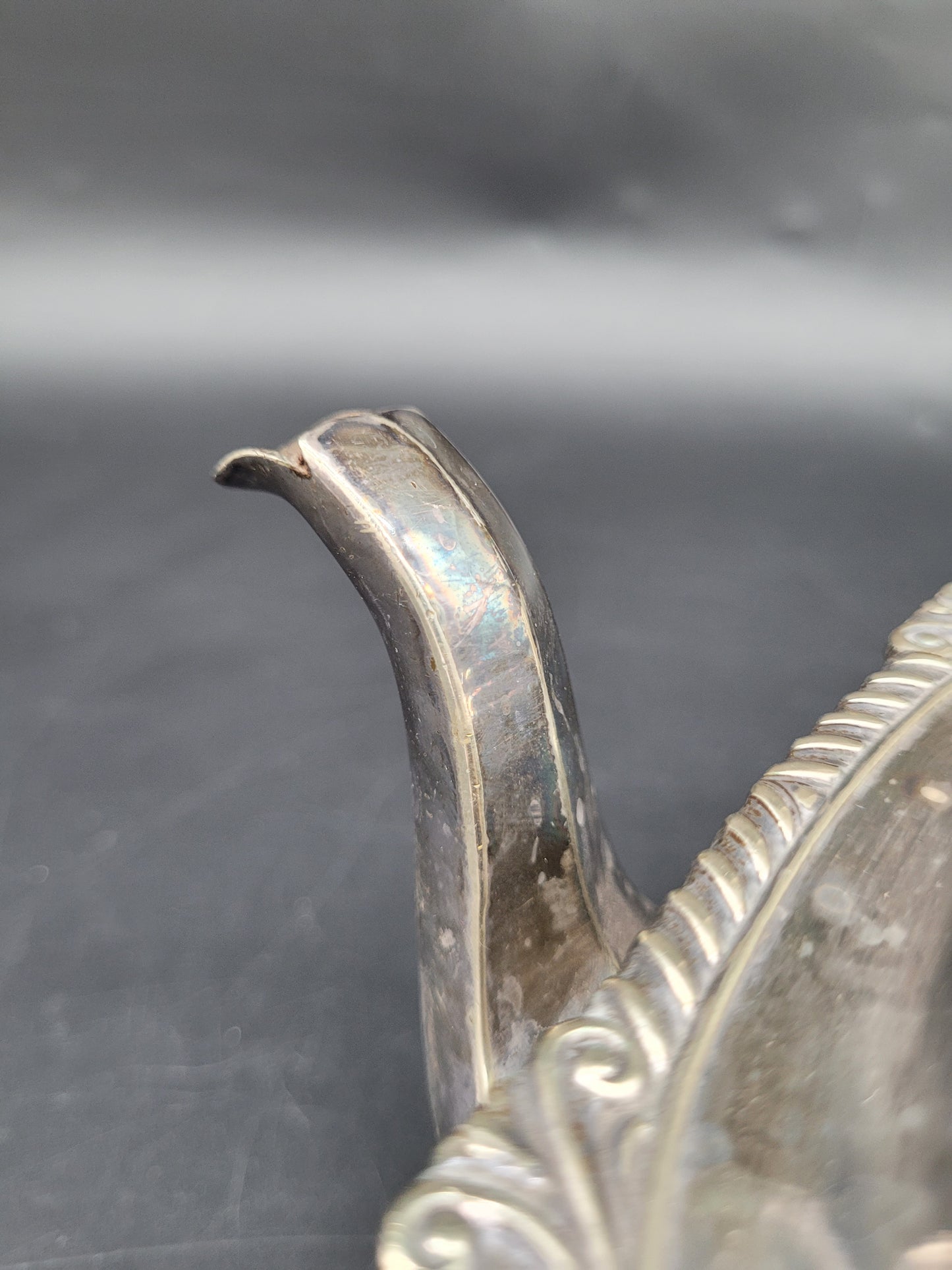 Teekanne Kanne EPNS Neusilber Britische Meistermarke JD & S Sheffield