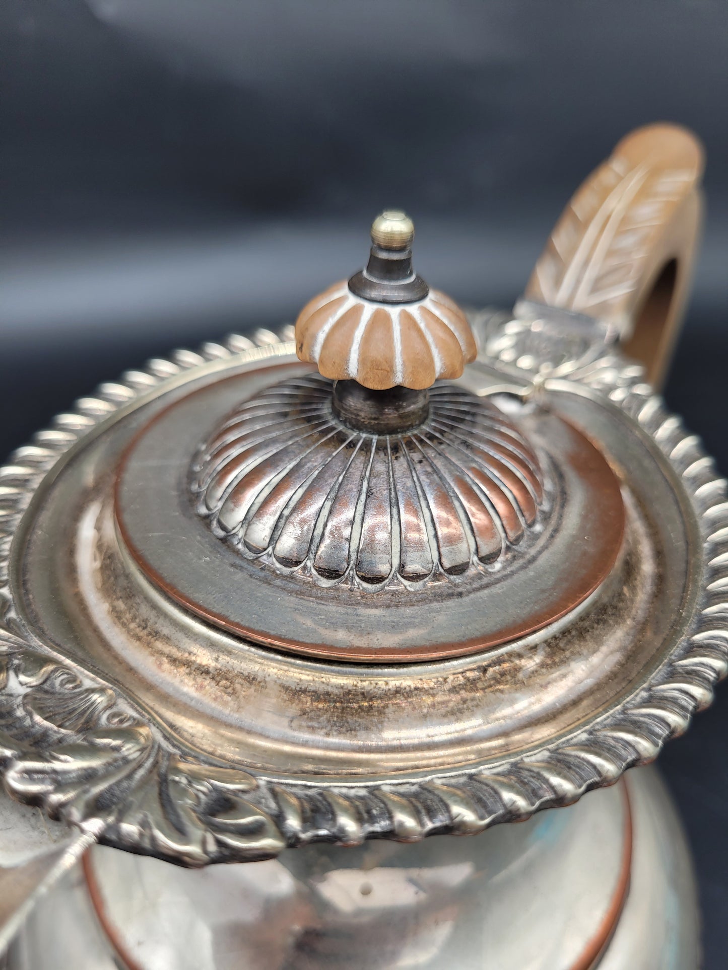 Kanne Teekanne Versilbert Hardy Bros Old Sheffield Plate Englische Meistermarke