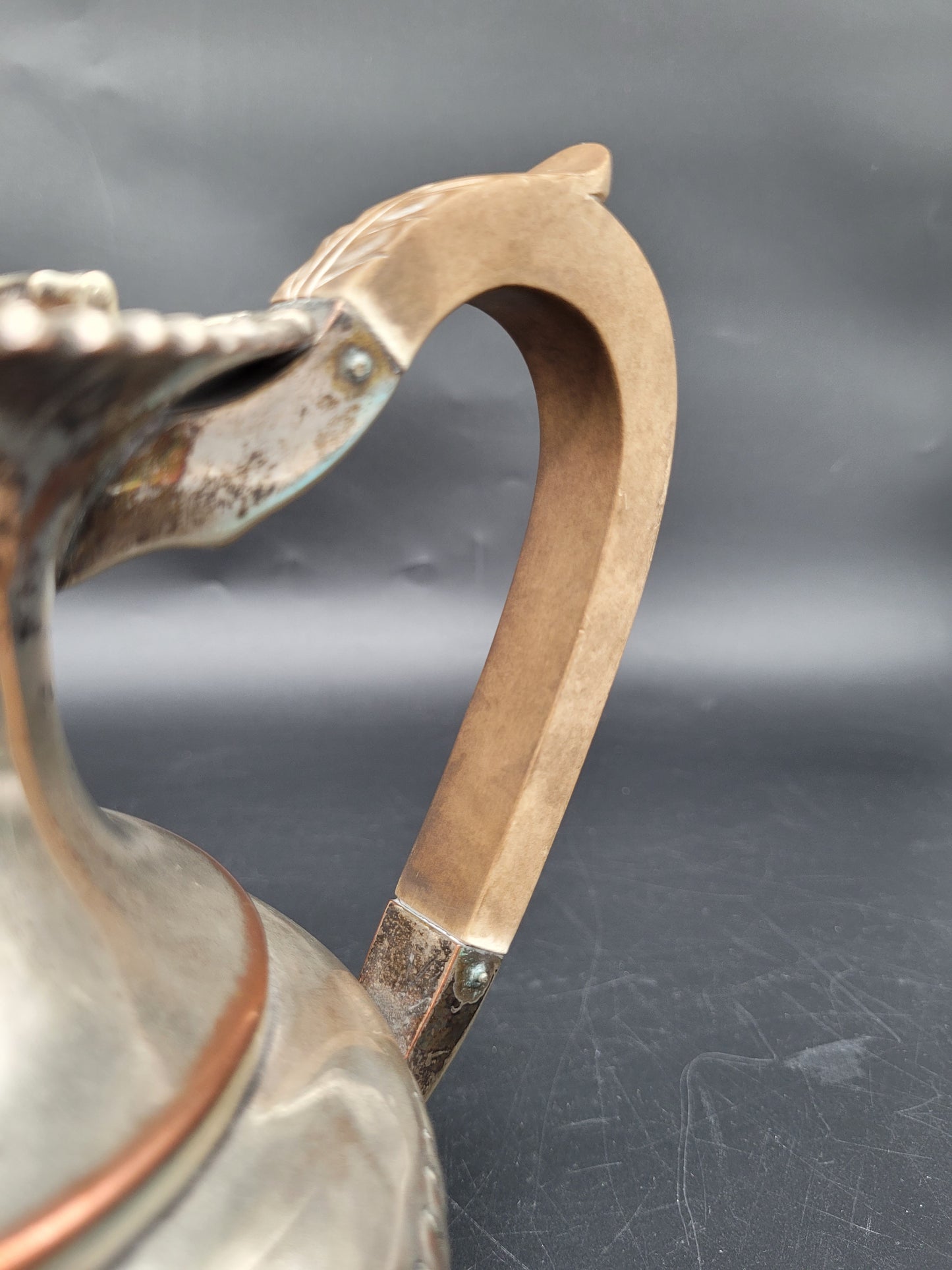 Kanne Teekanne Versilbert Hardy Bros Old Sheffield Plate Englische Meistermarke