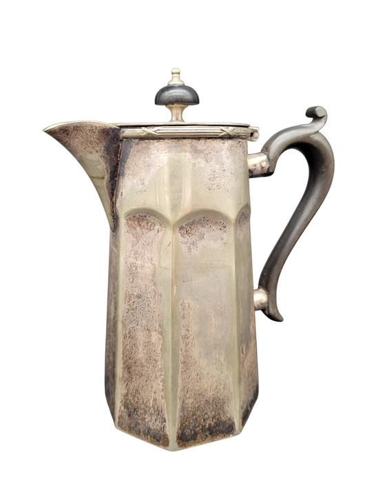 Antike Teekanne EPNS versilbert Englische Meistermarke Sammlerstück