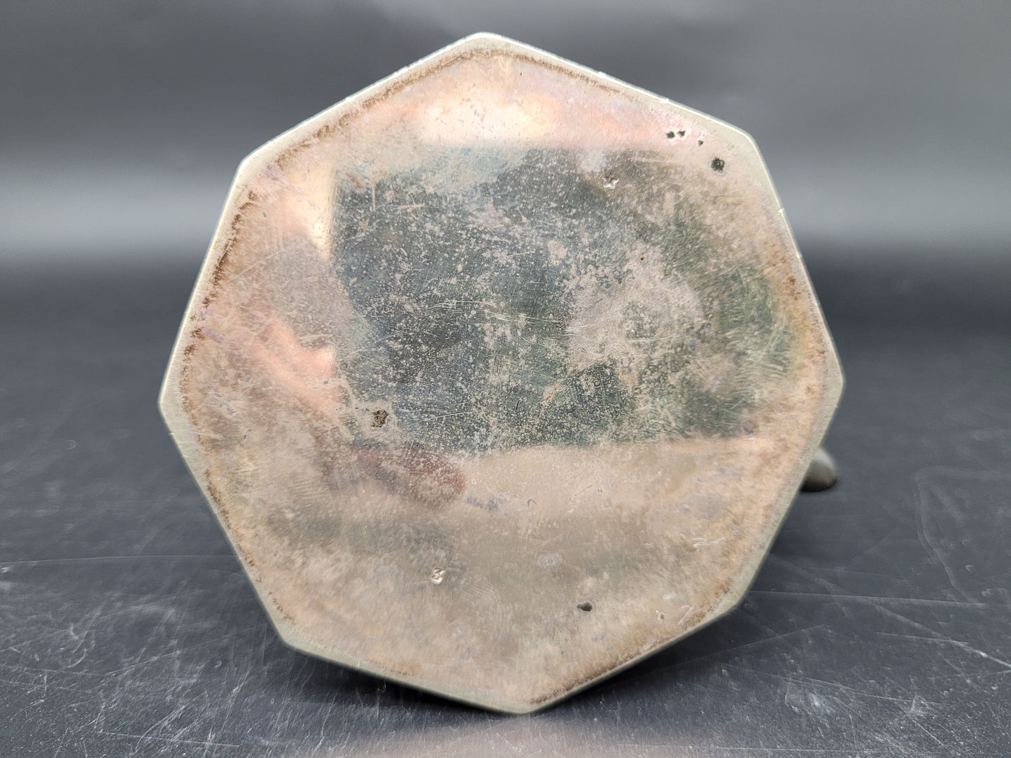 Antike Teekanne EPNS versilbert Englische Meistermarke Sammlerstück