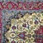 Isfahan Teppich Korkwolle Seide auf Seide Medaillon feine Knüpfung