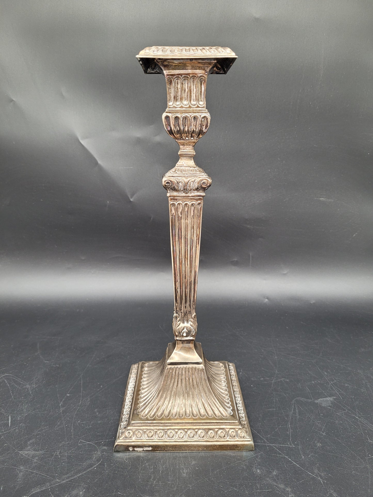 Kerzenständer Set Topazio 925er Sterling Silber mit Kunstvollen Verzierungen