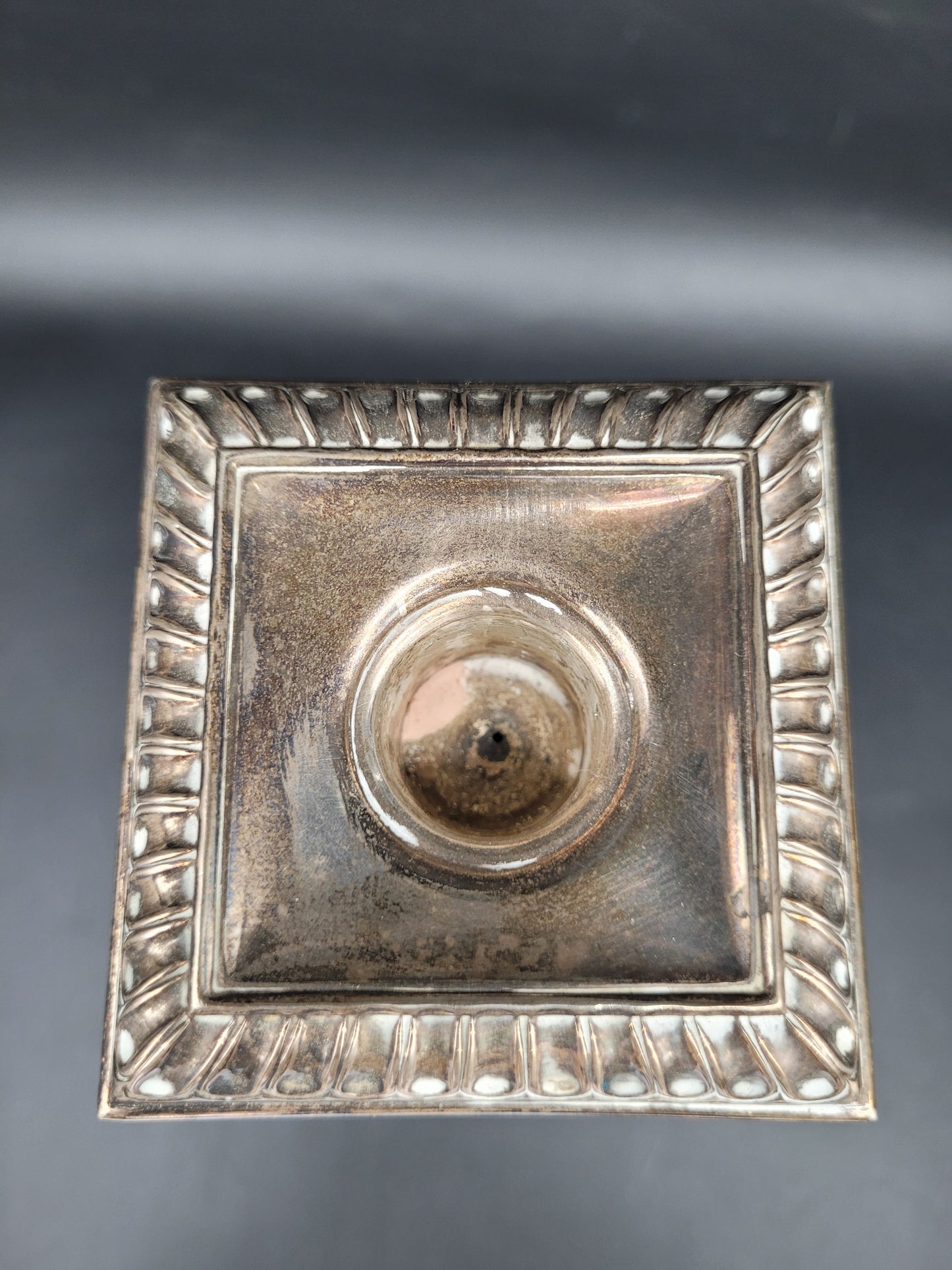 Kerzenständer Set Topazio 925er Sterling Silber mit Kunstvollen Verzierungen