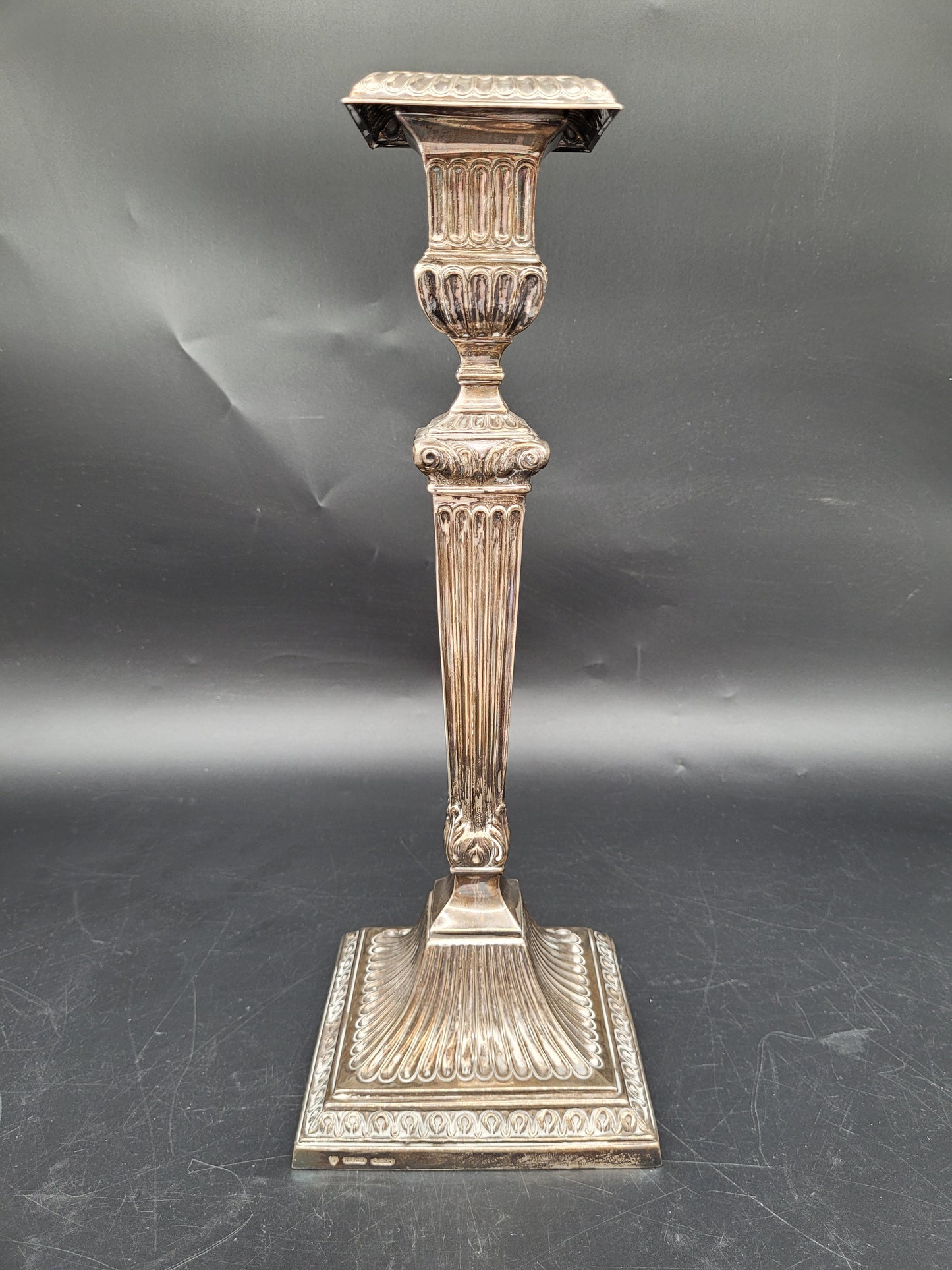 Kerzenständer Set Topazio 925er Sterling Silber mit Kunstvollen Verzierungen