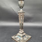 Paar Kerzenständer 925er Sterling Silber im Regency Stil Englische Meistermarke