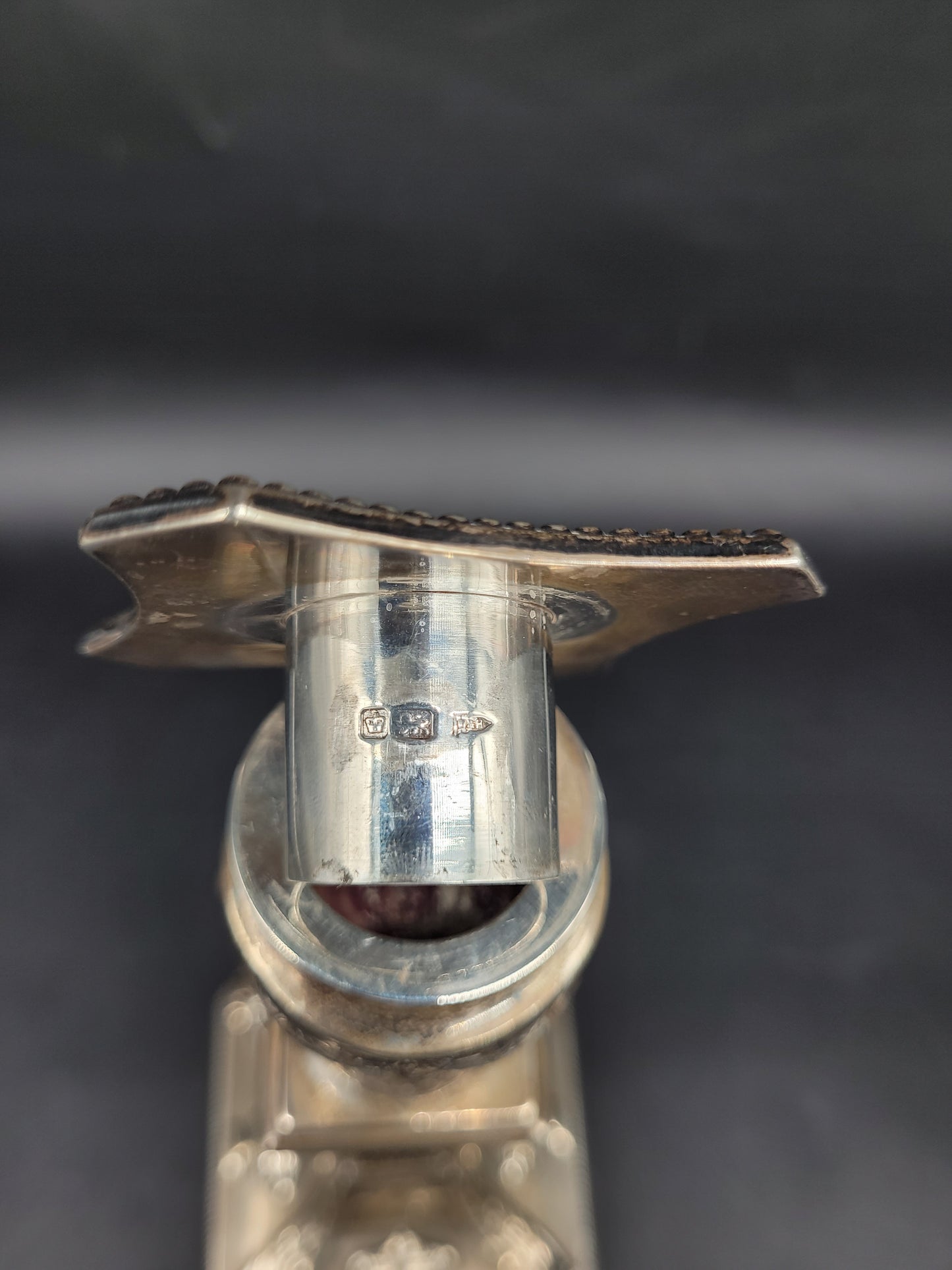 Set Kerzenständer 925er Sterling Silber im Regency Stil Englische Meistermarke