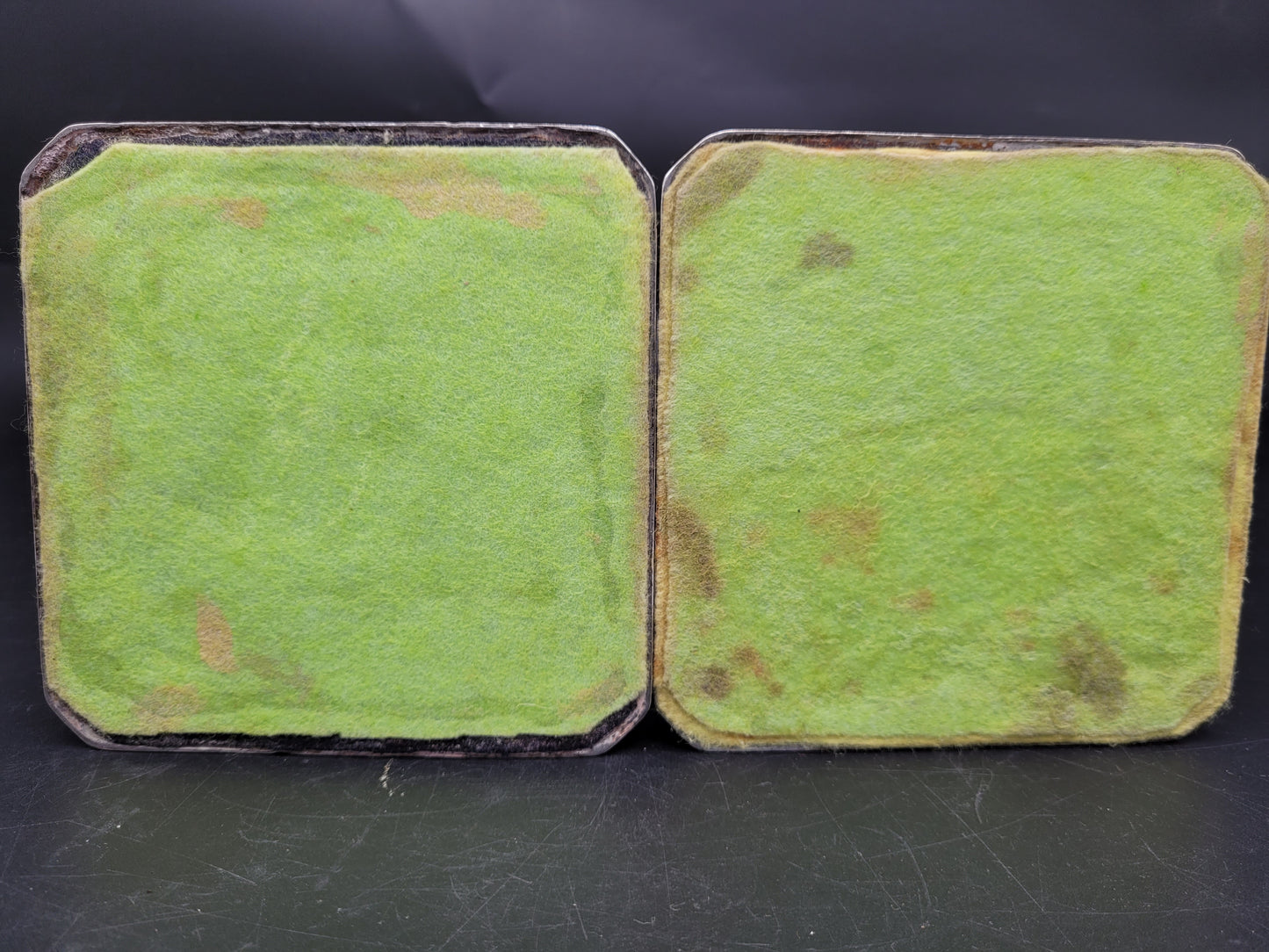 Set Kerzenständer 925er Sterling Silber im Regency Stil Englische Meistermarke