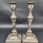 Paar Kerzenständer EPNS Versilbert im Klassischen Stil Englische Meistermarke