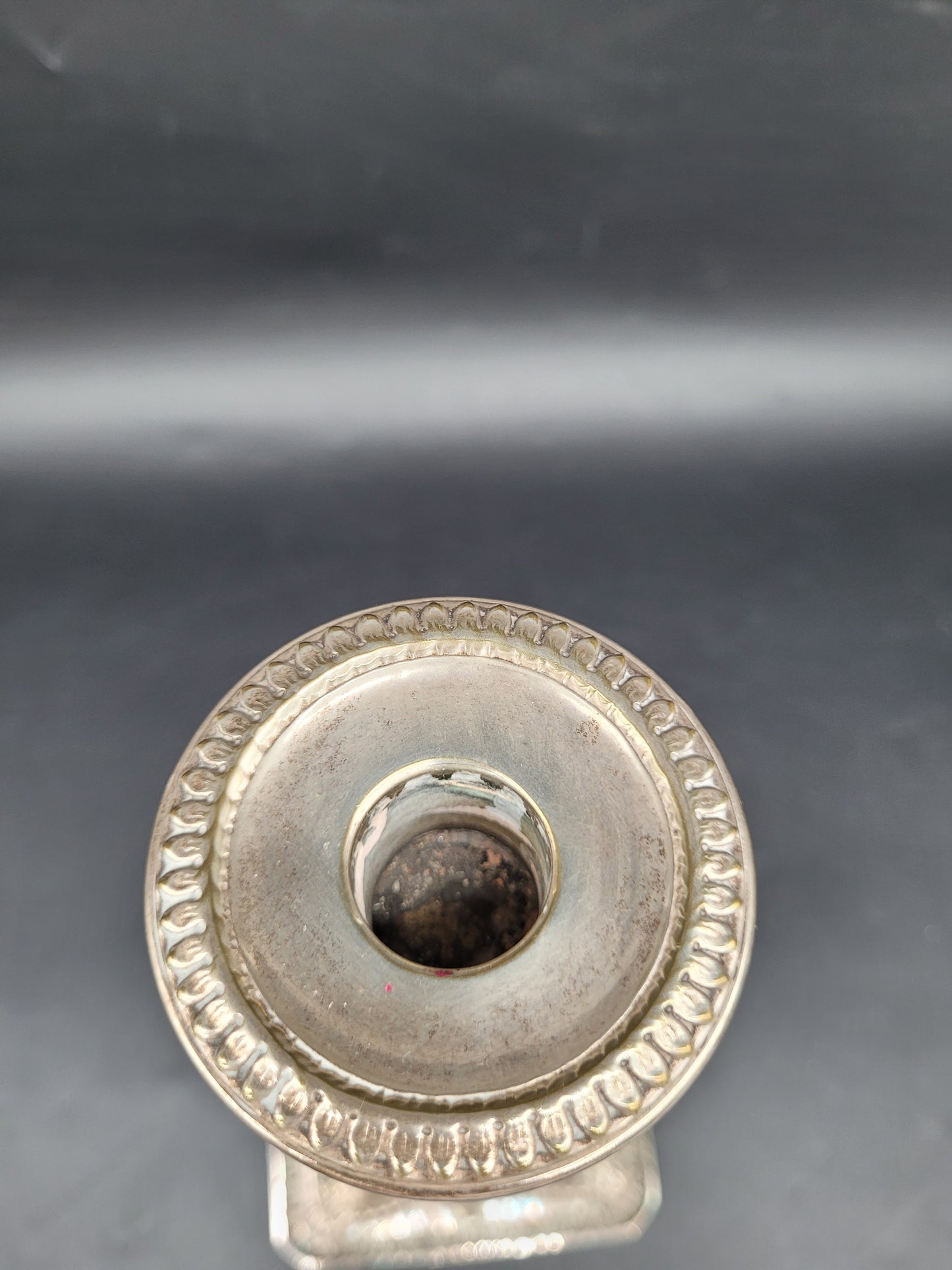 Paar Kerzenständer EPNS Versilbert im Klassischen Stil Englische Meistermarke