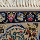 Isfahan Teppich Korkwolle mit Seide Medaillon feine Knüpfung