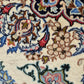 Isfahan Teppich Korkwolle mit Seide Medaillon feine Knüpfung