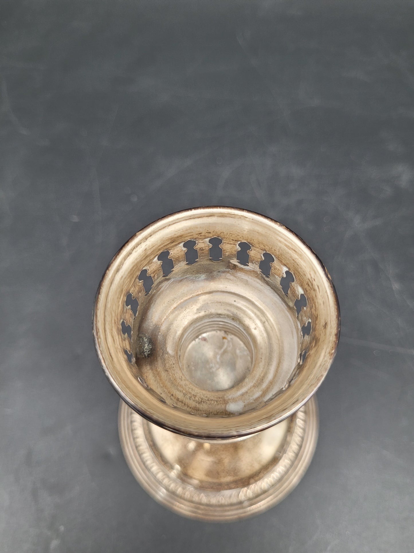 Set Kerzenhalter Sterling Silber 925er WMG Co und Britische Meistermarke