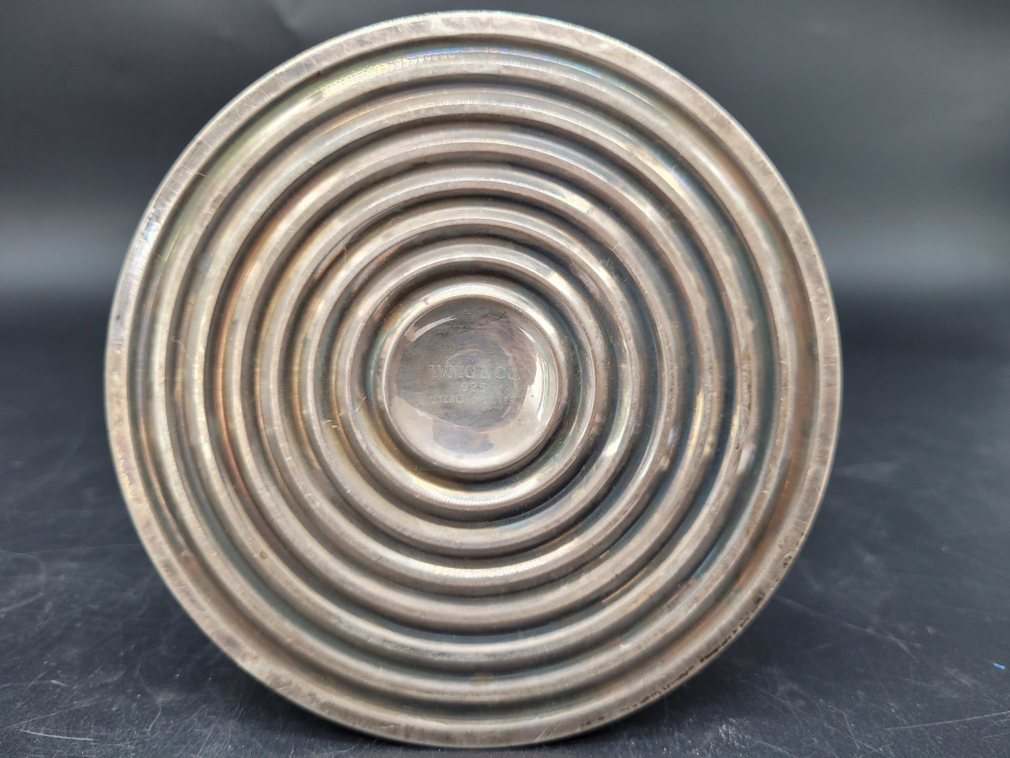 Set Kerzenhalter Sterling Silber 925er WMG Co und Britische Meistermarke