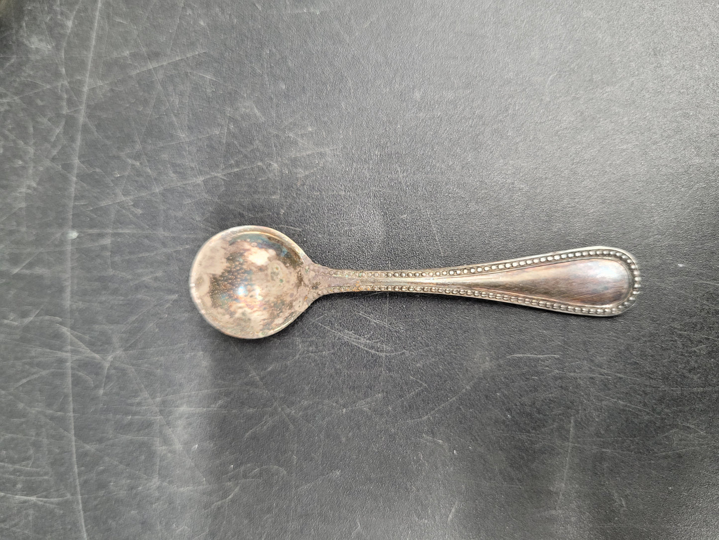 Set 2 Milchkännchen Sterling Silber 925 mit Löffeln britische Meistermarke