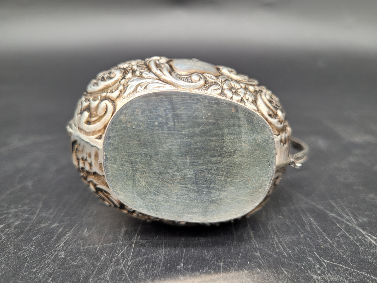 Set 2 Milchkännchen Sterling Silber 925 mit Löffeln britische Meistermarke