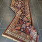 Perserteppich Orientteppich Handgeknüpfter Teppich Heris 315x100cm