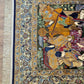 Isfahan Teppich Korkwolle mit Seide figürlich fein signiert