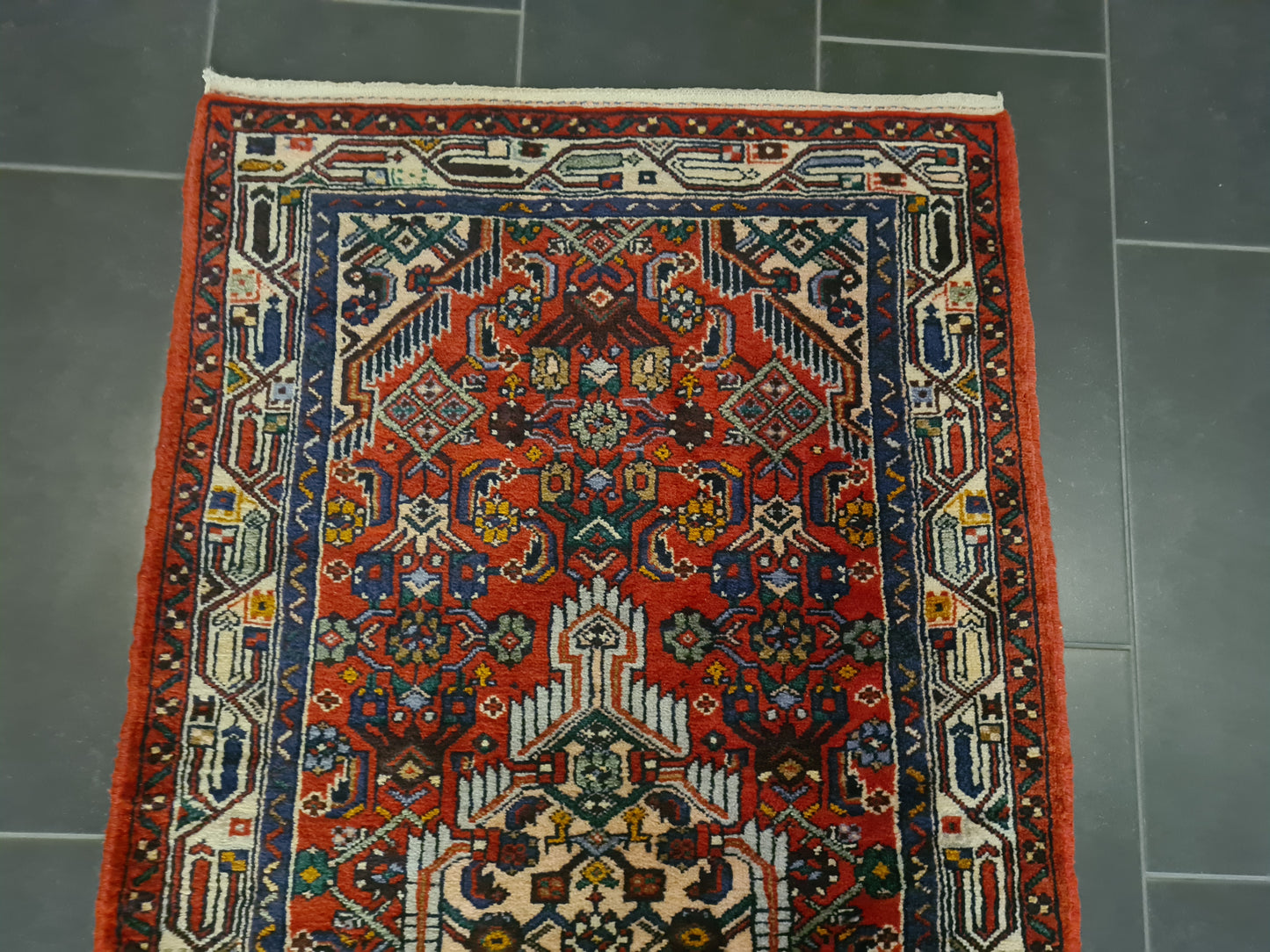 Perserteppich Orientteppich Handgeknüpfter Teppich Malaya 305x90cm