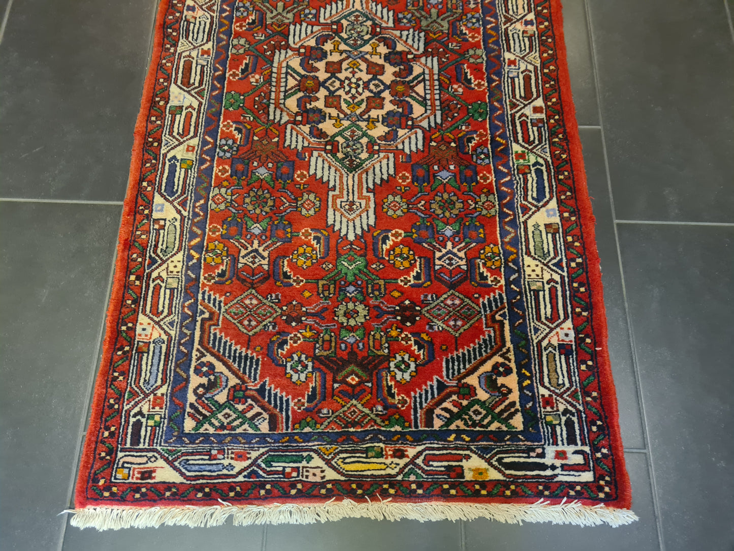 Perserteppich Orientteppich Handgeknüpfter Teppich Malaya 305x90cm