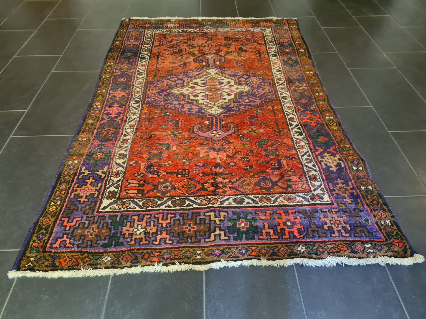 Perserteppich Orientteppich Handgeknüpfter Teppich Malaya 205x135cm