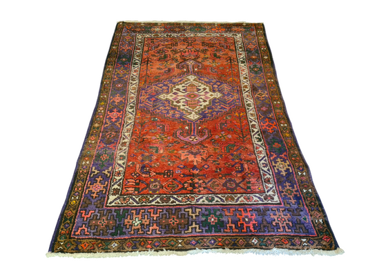Perserteppich Orientteppich Handgeknüpfter Teppich Malaya 205x135cm