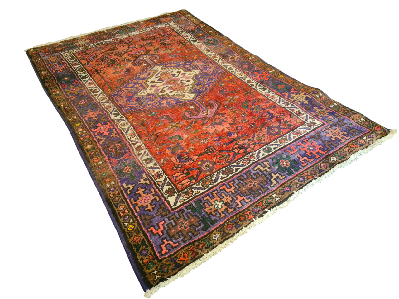 Perserteppich Orientteppich Handgeknüpfter Teppich Malaya 205x135cm