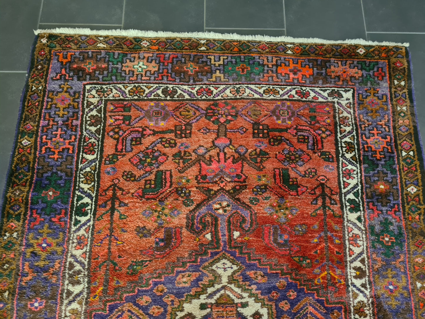 Perserteppich Orientteppich Handgeknüpfter Teppich Malaya 205x135cm
