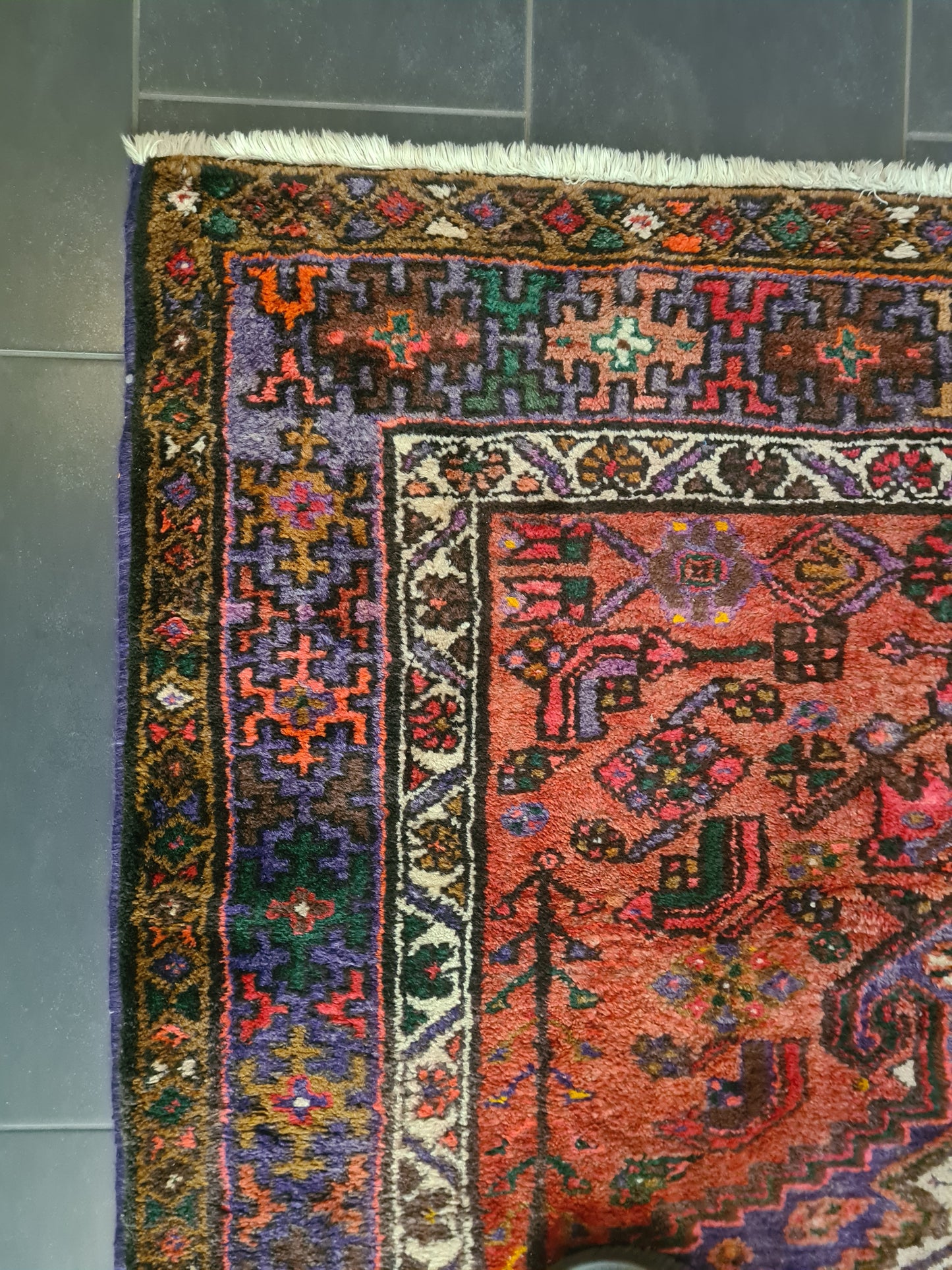 Perserteppich Orientteppich Handgeknüpfter Teppich Malaya 205x135cm