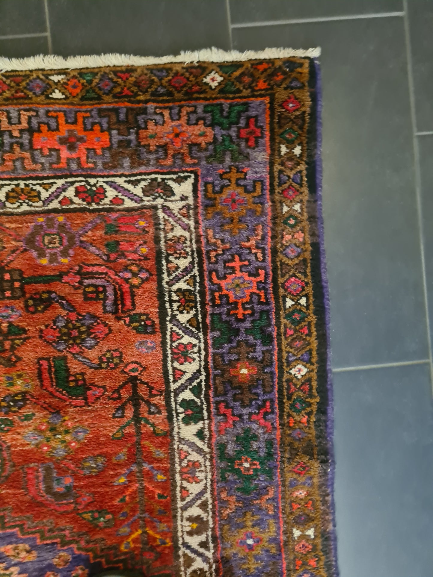 Perserteppich Orientteppich Handgeknüpfter Teppich Malaya 205x135cm