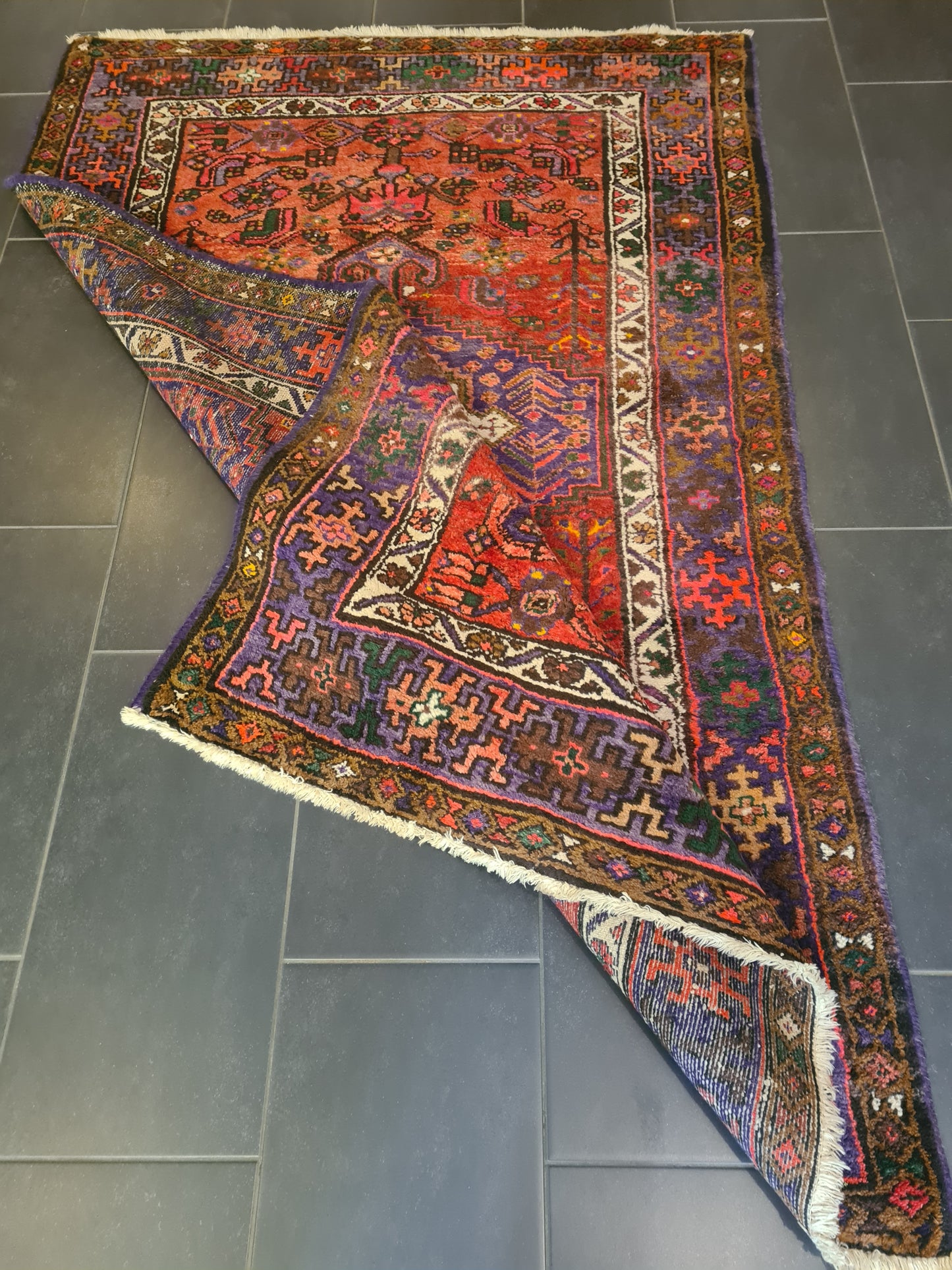 Perserteppich Orientteppich Handgeknüpfter Teppich Malaya 205x135cm