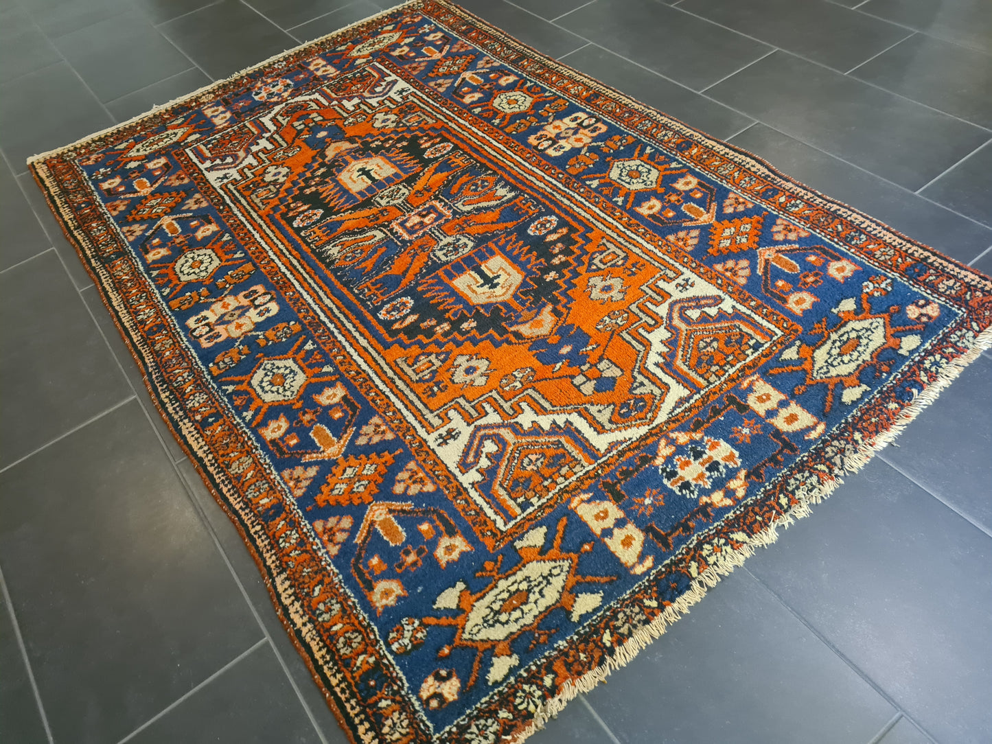Perserteppich Orientteppich Handgeknüpfter Teppich Malaya 200x135cm