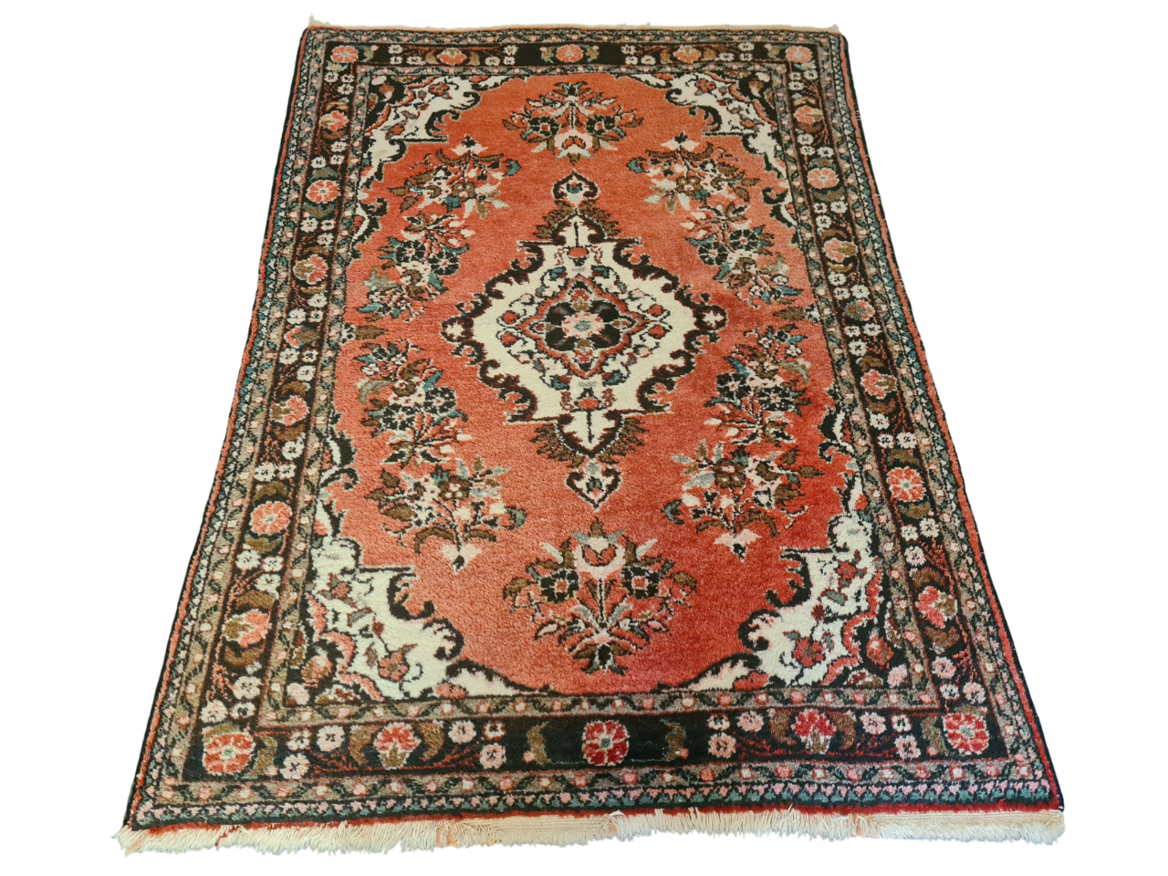 Perserteppich Orientteppich Handgeknüpfter Teppich Sarough 160x115cm