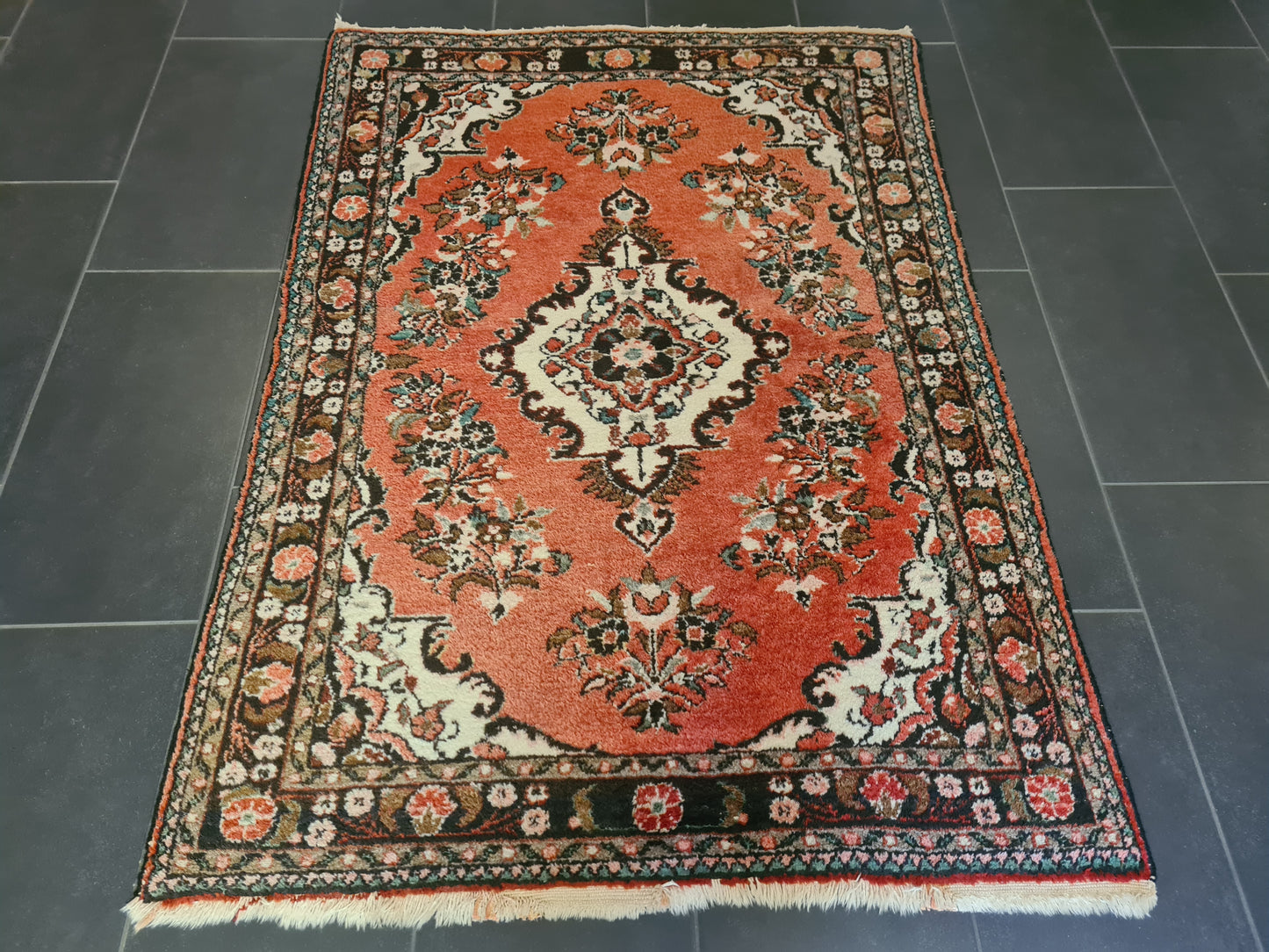 Perserteppich Orientteppich Handgeknüpfter Teppich Sarough 160x115cm