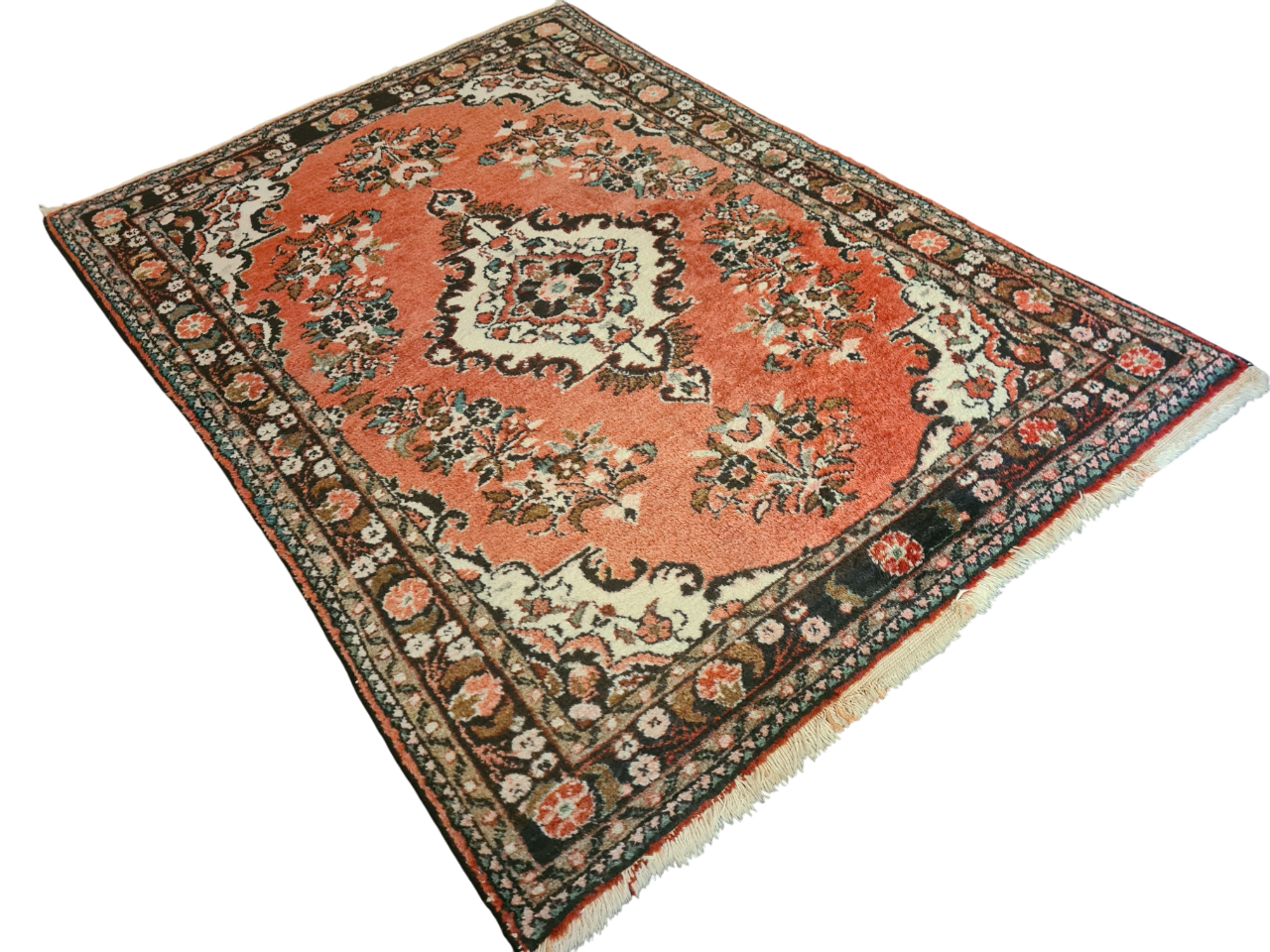 Perserteppich Orientteppich Handgeknüpfter Teppich Sarough 160x115cm